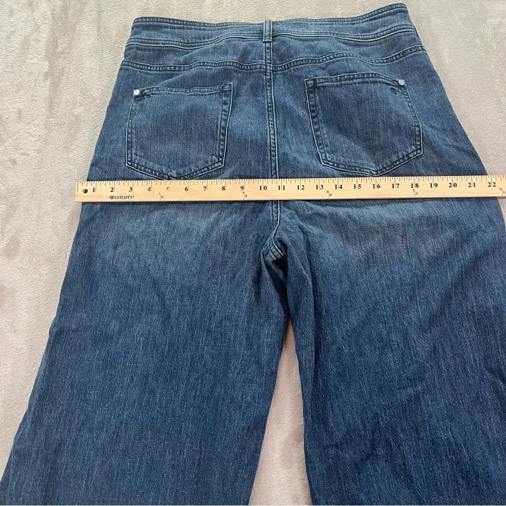 Pilcro Blue Flare & Wide Leg Jeans - Picture 13 of 16